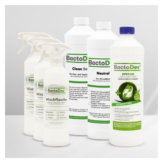 BactoDes-3-er-Set 'Clean-Spezial-Neutral' incl. 3 Misch- und Sprühflaschen ()