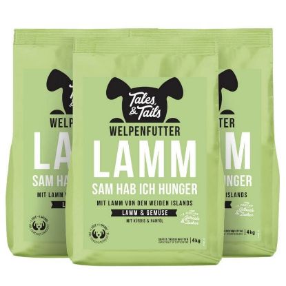 Abo LammSam hab ich Hunger - softes Trockenfutter für Welpen (Tales & Tails)