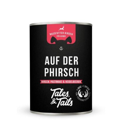 Auf der PHirsch - Nassfutter Hirsch für Hunde (Tales & Tails)