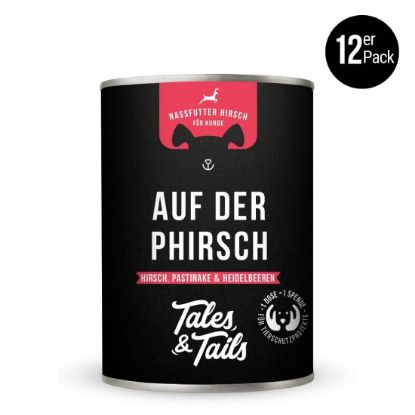 Auf der PHirsch - Nassfutter Hirsch für Hunde (Tales & Tails)