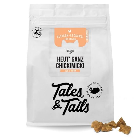 Heut' ganz Chickimicki - Fleisch Leckerli für Katzen aus 100% Huhn (Tales & Tails)