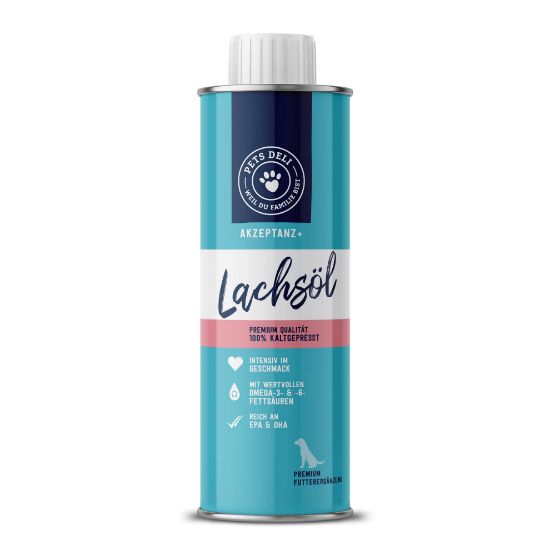 Lachsöl für Hunde - 60ml (Pets Deli)