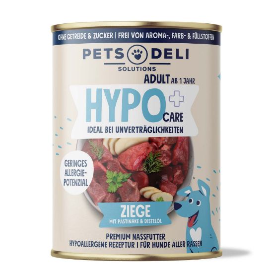 Nassfutter Ziege für Hunde - 200g ✓ hypoallergen ✓ Adult von Pets Deli (Pets Deli)
