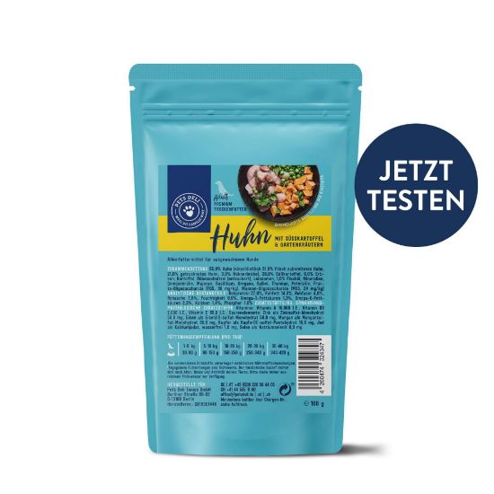 Trockenfutter Futterprobe alle Sorten für Hunde - Lamm (Pets Deli)