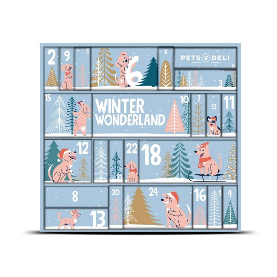 Adventskalender 2024 für Hunde - 1290g / 1 Stück (Pets Deli)