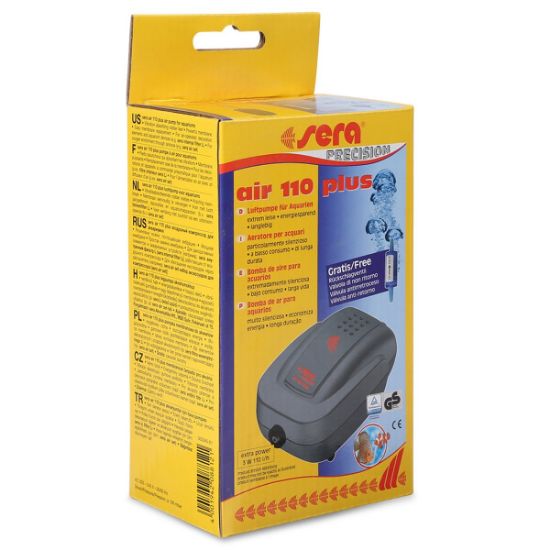 sera Air 110 plus Membranluftpumpe für Aquarien (Sera)