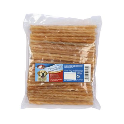 Trixie 100 Kaurollen aus gedrehter Rinderhaut ø ca. 7-8mm (TRIXIE)