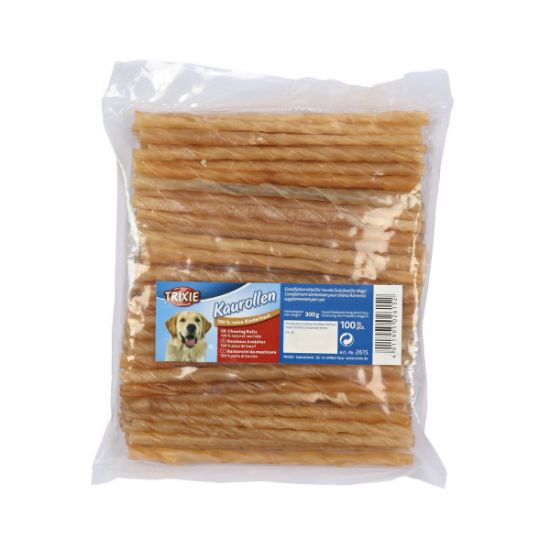 Trixie 100 Kaurollen aus gedrehter Rinderhaut ø ca. 7-8mm (TRIXIE)