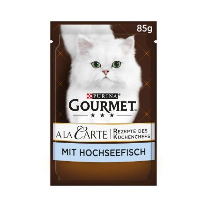 GOURMET A la Carte Hochseefisch, Reis & Gemüse 26x85g (Gourmet)