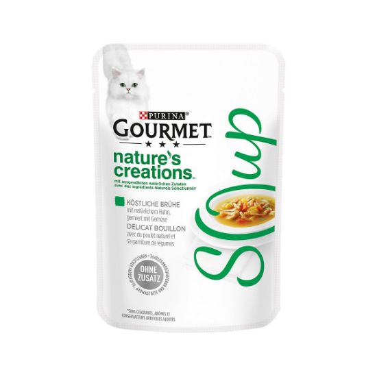 GOURMET Crystal Soup Köstliche Brühe mit Huhn und Gemüse 16x40g (Gourmet)