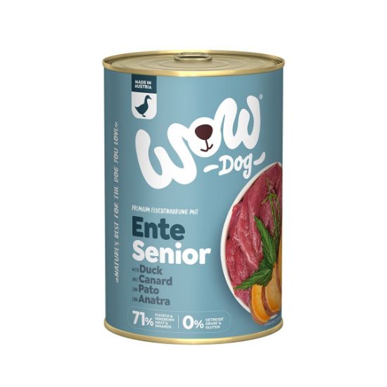 WOW Dog Ente Senior 6x400g (WOW! Dog)