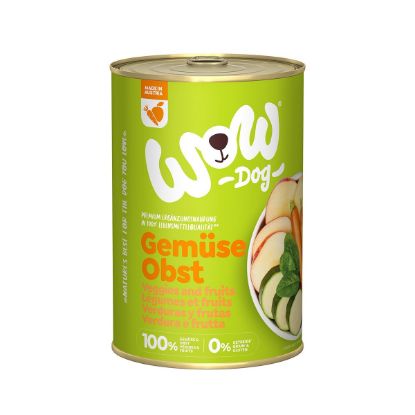 WOW Dog Gemüse & Obst 6x400g (WOW! Dog)