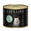 Cat's Love Nassfutter Pute Pur mit Lachsöl und Katzengamander 200g (Cat's Love)
