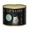 Cat's Love Nassfutter Pute Pur mit Lachsöl und Katzengamander 200g (Cat's Love)
