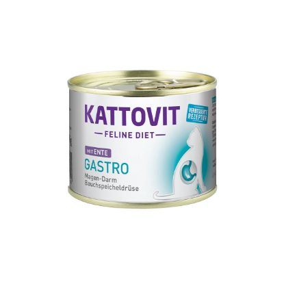 Kattovit Feline Diet Gastro Ente 12x185g (Kattovit)