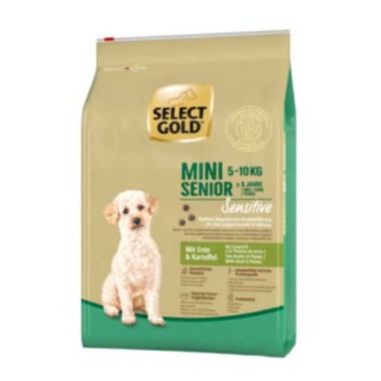 SELECT GOLD Sensitive Mini Senior Ente & Kartoffel 4 kg (SELECT GOLD)