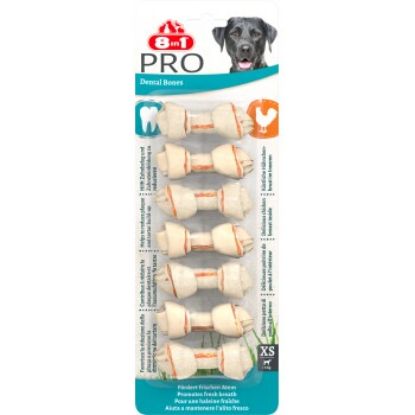 8in1 Delights Dental Kauknochen Zahnpflege XS 7 Stück (8in1)