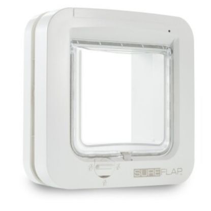 SureFlap Mikrochipgesteuerte Katzenklappe weiß (SureFlap)