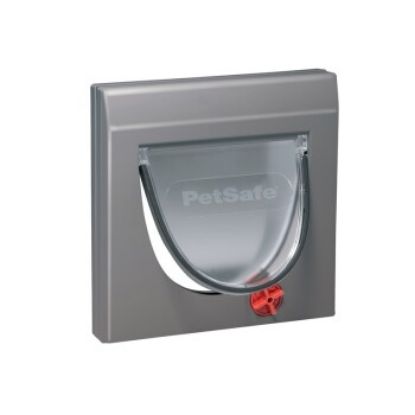 PetSafe 4-Wege Katzenklappe mit Tunnel grau (PetSafe)
