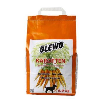 OLEWO Karotten Pellets für Hunde 5 kg (OLEWO)