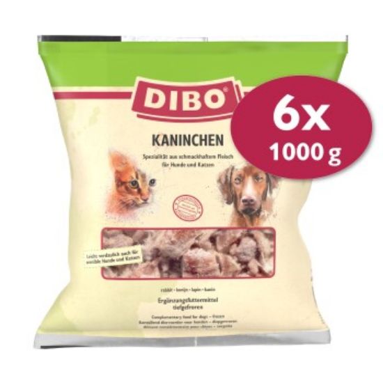DIBO Frostfutter Kaninchen 6x1 kg (DIBO)