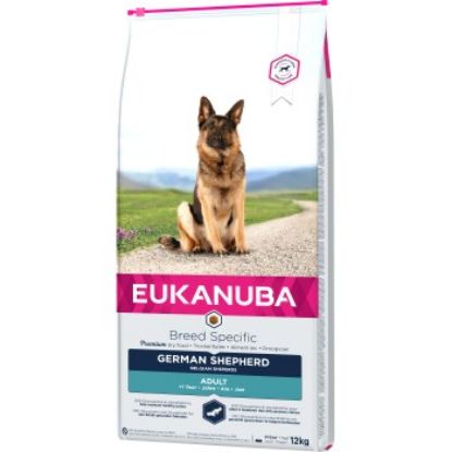EUKANUBA Trockenfutter für Hunde, rassespezifisch Deutscher Schäferhund Erwachsener 12 kg (EUKANUBA)