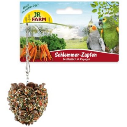 JR Farm Birds Schlemmer-Zapfen Großsittich/Papagei 195g (JR Farm)