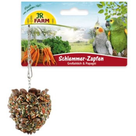 JR Farm Birds Schlemmer-Zapfen Großsittich/Papagei 195g (JR Farm)
