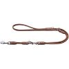 Hunter Verstellbare Führleine Round & Soft braun M-L (Hunter)