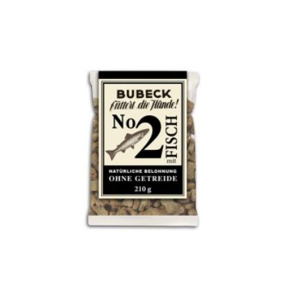 BUBECK Gebackene Hundekuchen Fisch 210 g (BUBECK)