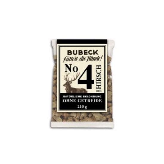 BUBECK Gebackene Hundekuchen Hirsch 210 g (BUBECK)