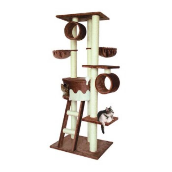 Rohrschneider Silvio Design Kratzbaum Merlin braun/ beige (Rohrschneider)