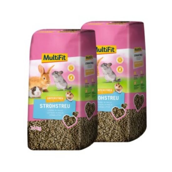 MultiFit Natur-Strohstreu Unterstreu 2x24 kg (MultiFit)