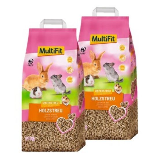 MultiFit Natur-Holzstreu 2x11 kg (MultiFit)