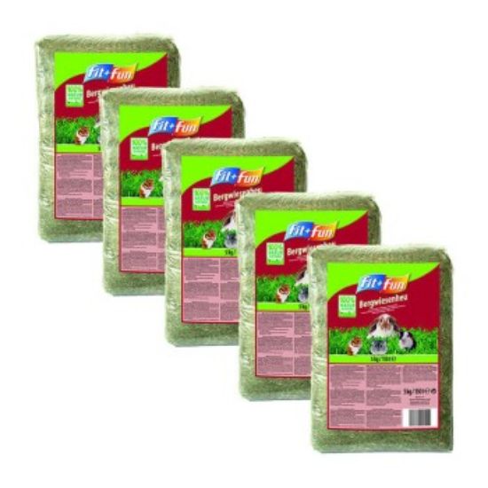 FIT+FUN Bergwiesenheu 5x5kg (FIT+FUN)