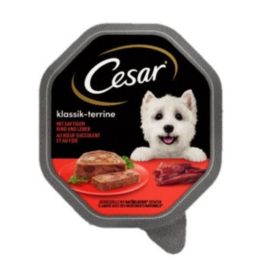 Cesar Klassiker 14x150g Rind und Leber (Cesar)