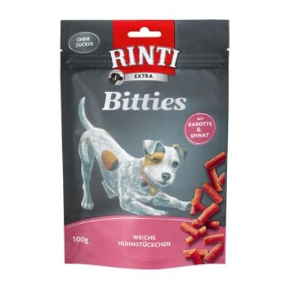RINTI Bitties 12x100g Huhn mit Karotten und Spinat (Rinti)
