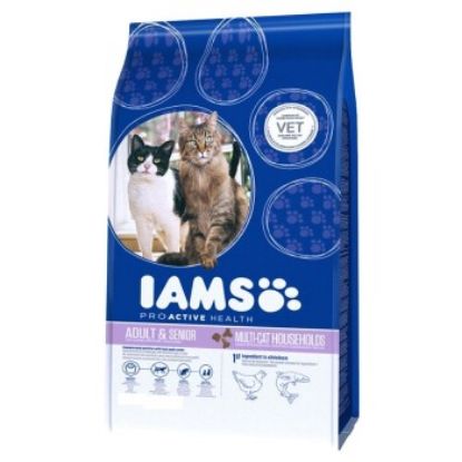 IAMS Multi-Cat Adult Huhn,Lachs 15 kg (Iams)
