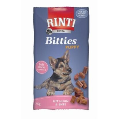 RINTI Bitties Puppy 16x75g Huhn und Ente (Rinti)