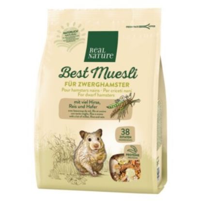 REAL NATURE „Best Muesli“ für Zwerghamster 500g (REAL NATURE)