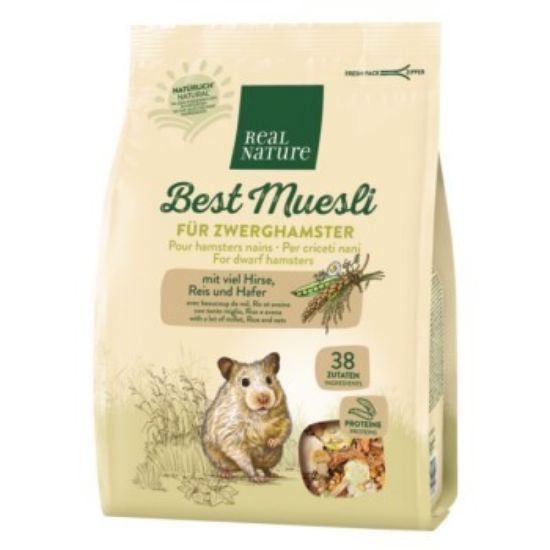 REAL NATURE „Best Muesli“ für Zwerghamster 500g (REAL NATURE)