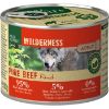 REAL NATURE WILDERNESS Nassfutter für Hunde Adult Pure Beef 6x200 g (REAL NATURE)