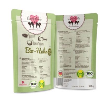 KatzenLiebe Adult 15x100g Bio Huhn (KatzenLiebe)