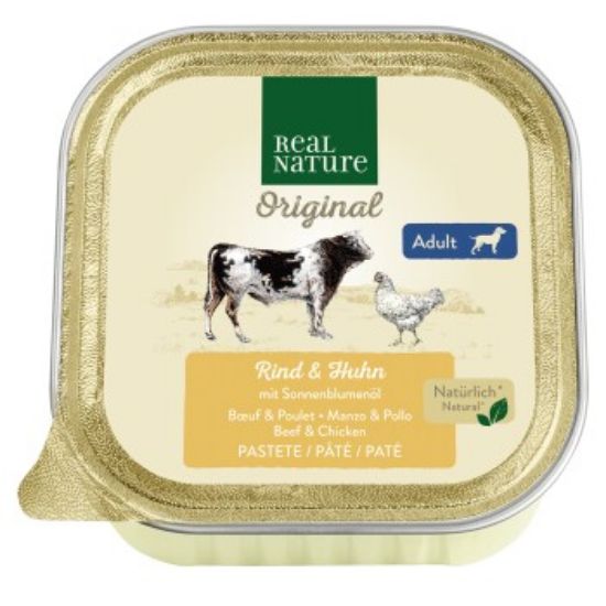 REAL NATURE Adult Huhn und Rind 17x100 g (REAL NATURE)