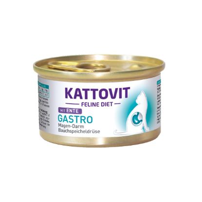 KATTOVIT Feline Diet Gastro Ente 12x85g (Kattovit)