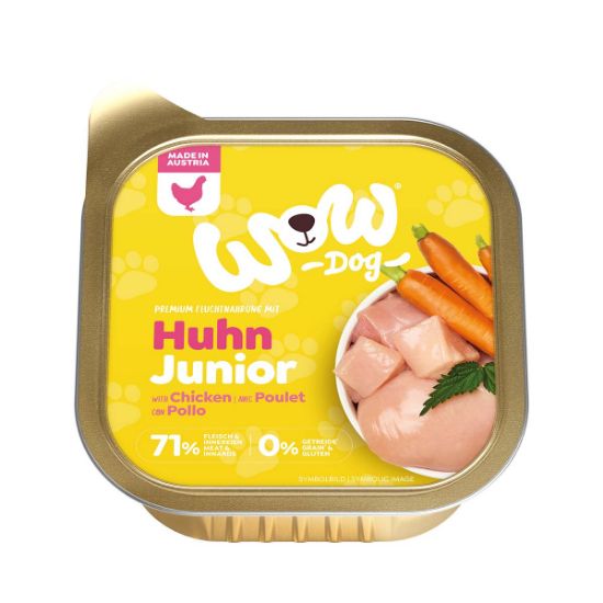 WOW Dog Huhn Junior 11x150g (WOW! Dog)