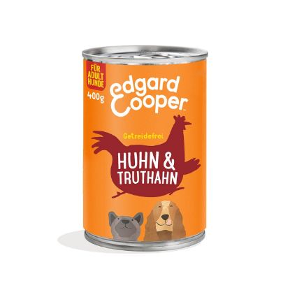 Edgard & Cooper Adult Huhn & Truthahn 12x400g (Edgard & Cooper)
