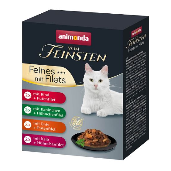 animonda vom Feinsten Adult Feine Vielfalt mit Filets 6x8x85g (animonda vom Feinsten)