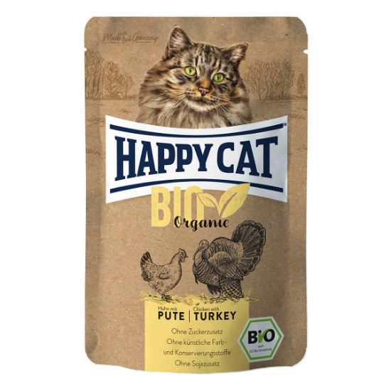 Happy Cat Bio Pouch Huhn & Pute 12x 85 g (Happy Cat)