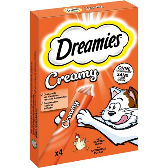 DREAMIES Creamy mit Huhn Multipack 44x10g (Dreamies)
